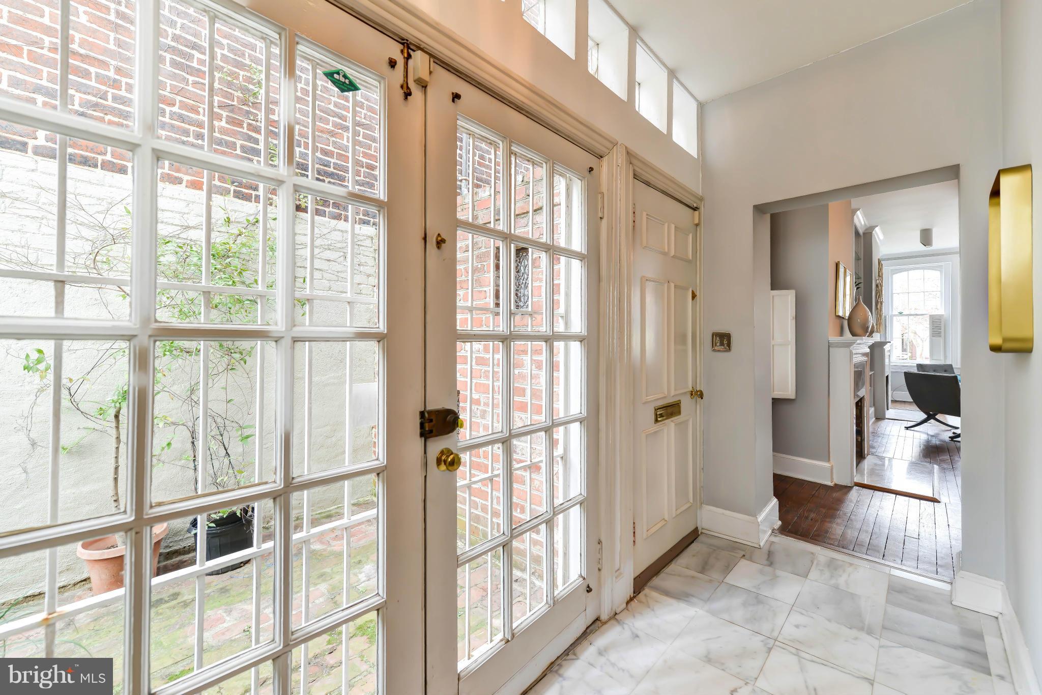 520 5th Street Southeast Washington, DC 20003 - Photo 4 of 30 French Doors to Private Breezeway