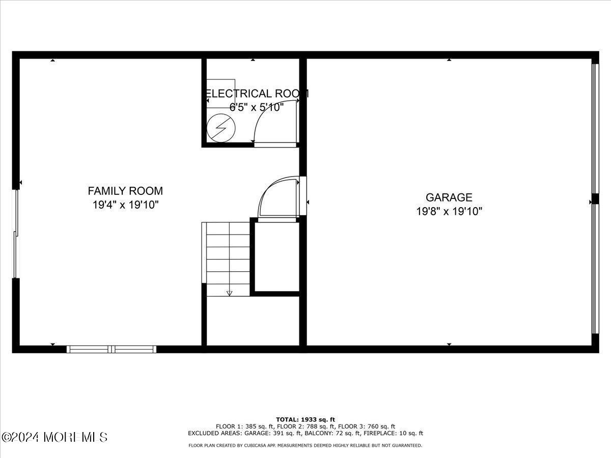 7701 Juniper Lane Palmyra, NJ 08065 - Photo 29 of 31 a picture of a black and white wall