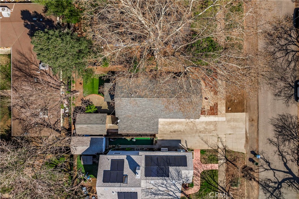 234 West 3rd Avenue Chico, CA 95926 - Photo 46 of 54 an aerial view of a house with a yard