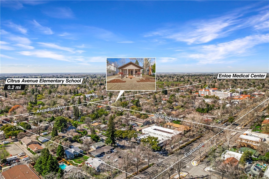 234 West 3rd Avenue Chico, CA 95926 - Photo 49 of 54 an aerial view of multiple house