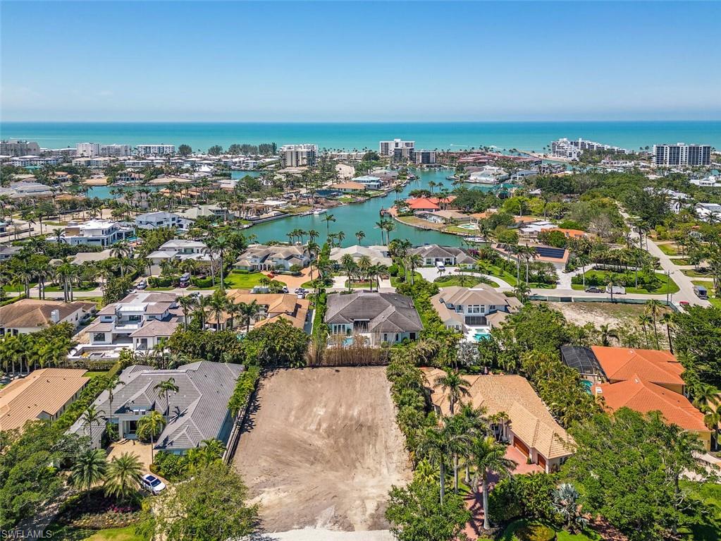 an aerial view of a city with lots of residential buildings