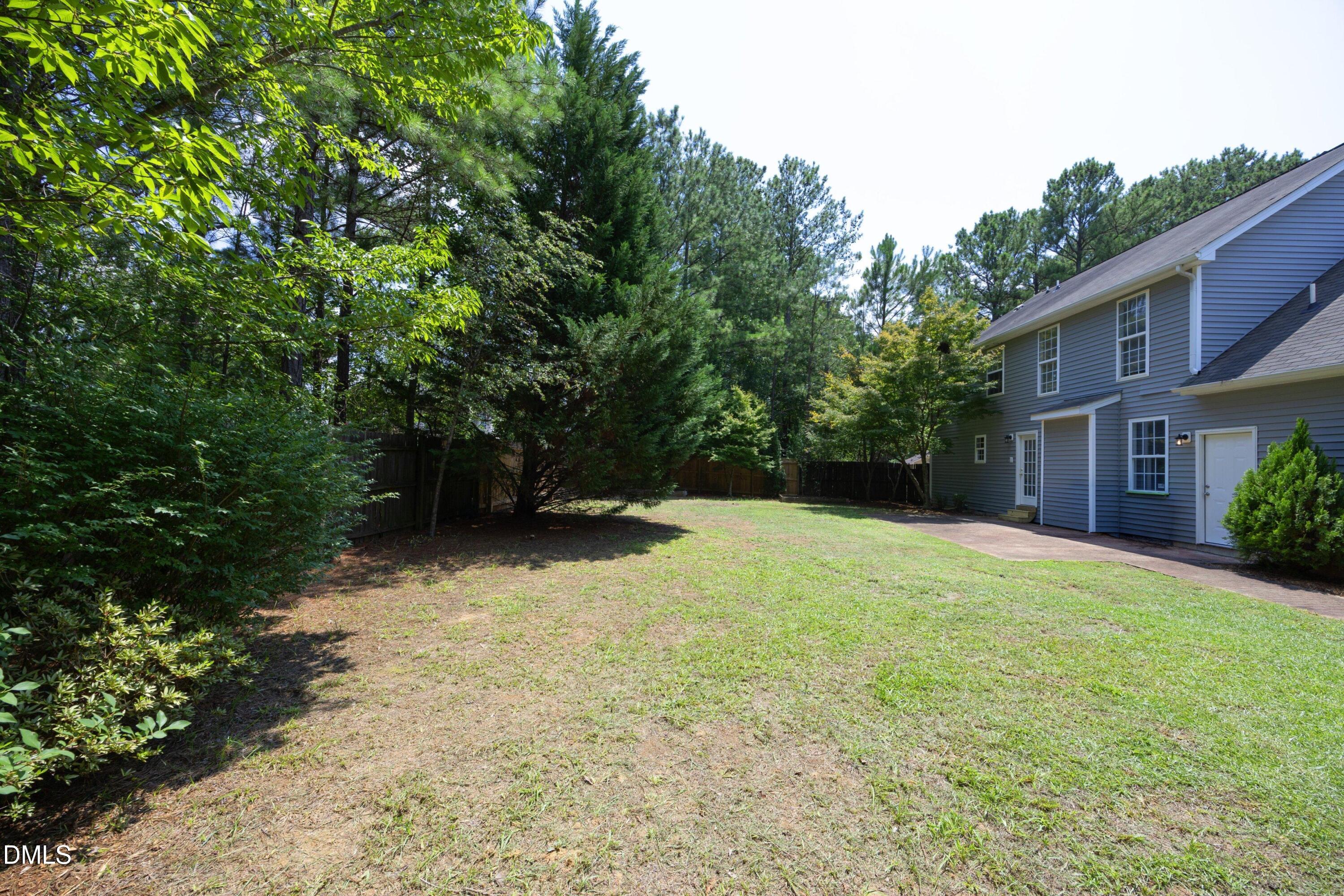 4753 Sunset Lake Road Apex, NC 27539 - Photo 27 of 35 Backyard side view