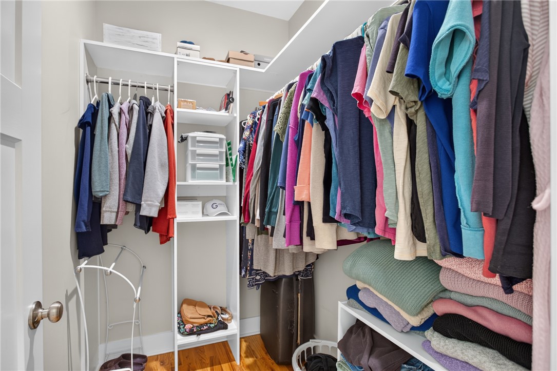 405 Pawnee Drive Walhalla, SC 29691 - Photo 14 of 36 Ample hanging space and dedicated shelving optimize storage in this well-appointed closet.