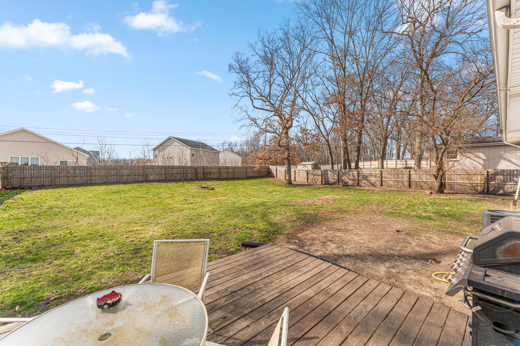 2334 Venus Street Portage, IN 46368 - Photo 20 of 22 a view of a yard with an outdoor seating