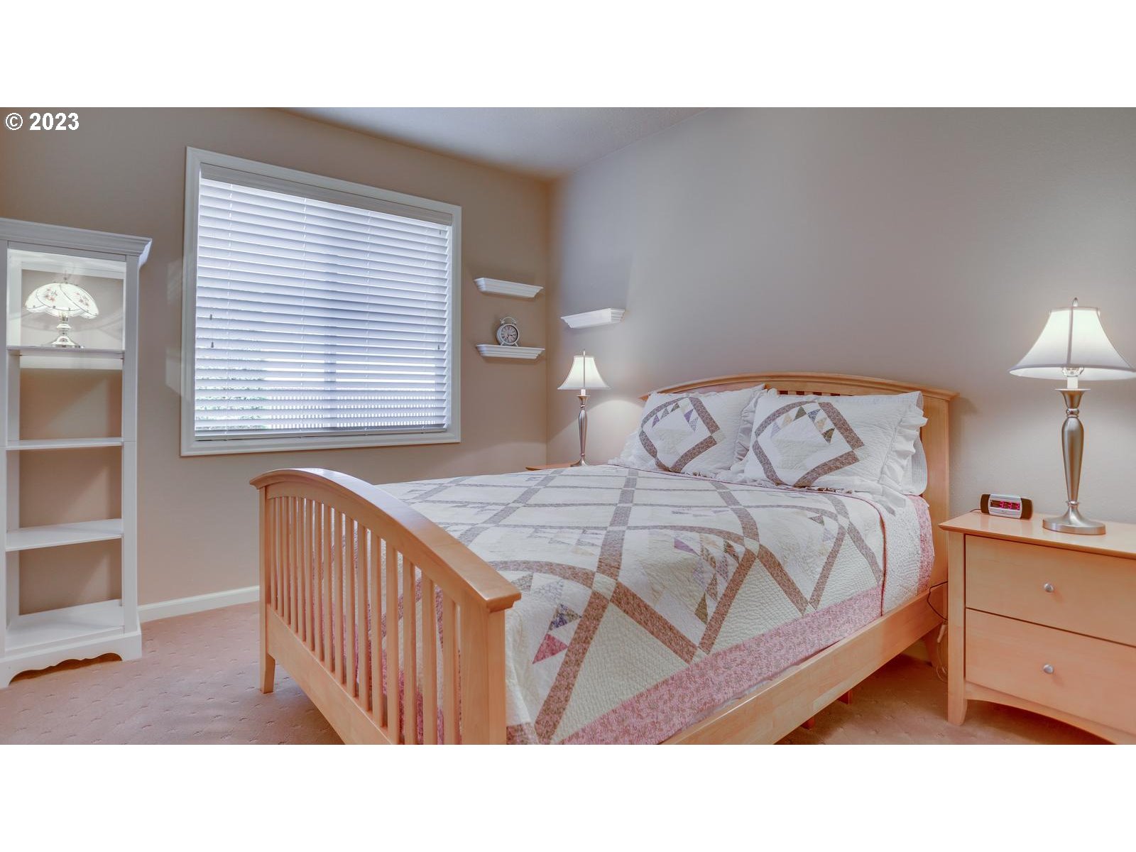 3919 Southeast 31st Street Gresham, OR 97080 - Photo 21 of 26 a bedroom with a bed and a cabinets