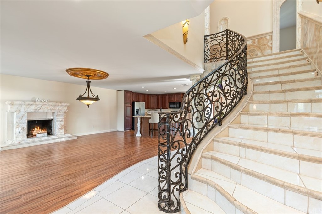 29752 Ivy Glenn Drive Laguna Niguel, CA 92677 - Photo 10 of 36 a view of entryway and hall with wooden floor