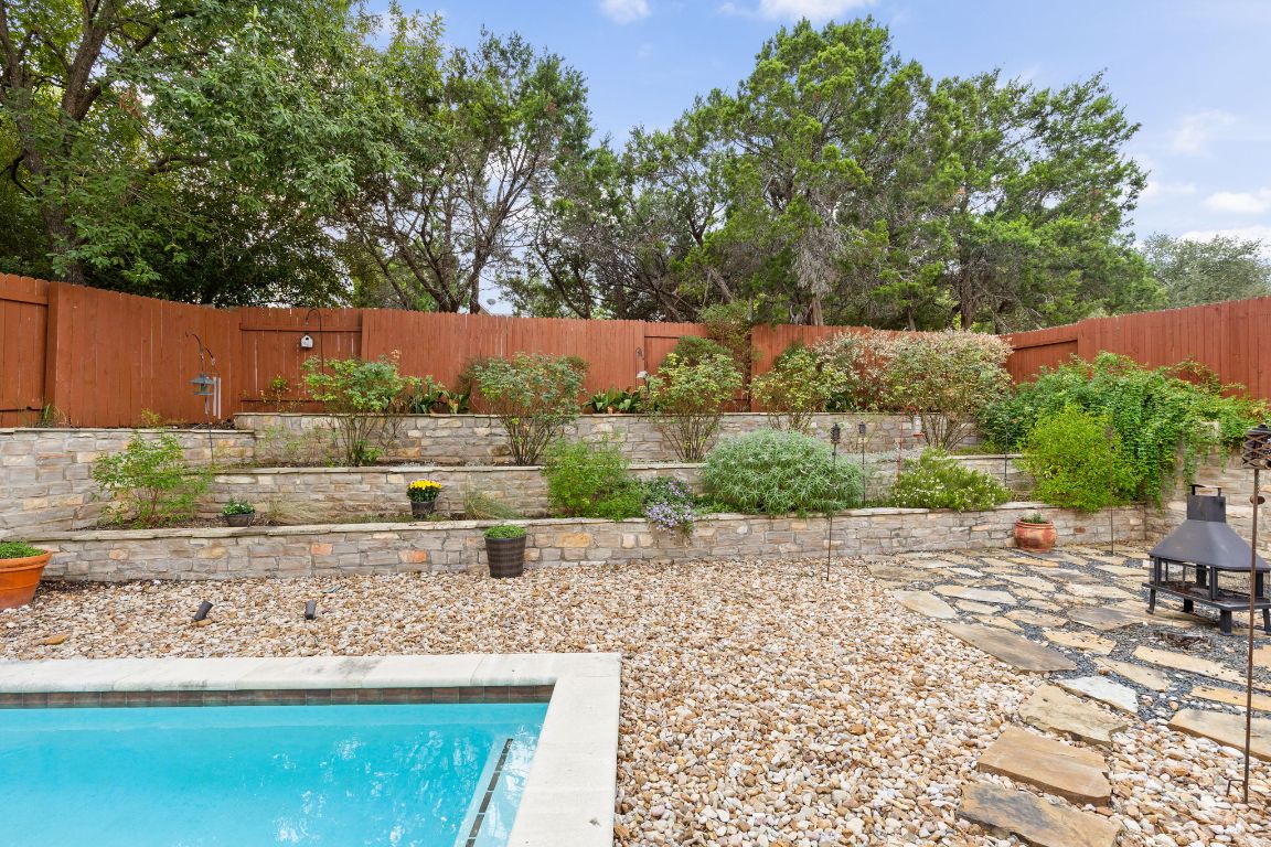 7109 Via Correto Drive Austin, TX 78749 - Photo 37 of 40 a view of a yard with an outdoor space