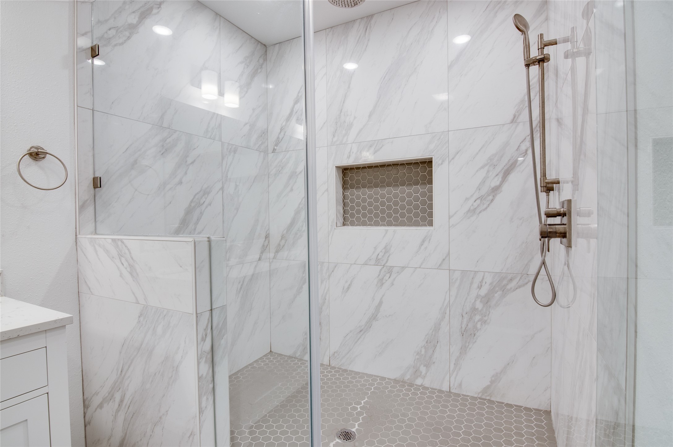 8922 Opelika Street Houston, TX 77080 - Photo 15 of 23 a bathroom with a shower