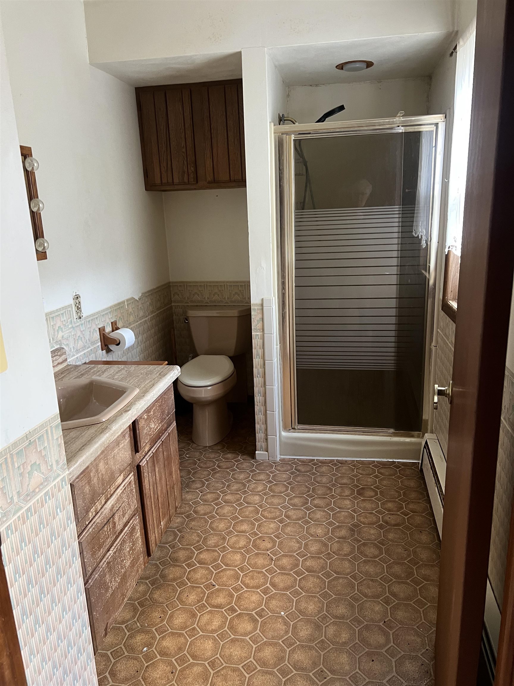 4304 West Lily Creek Road Freeport, IL 61032 - Photo 13 of 43 a bathroom with a toilet and a sink