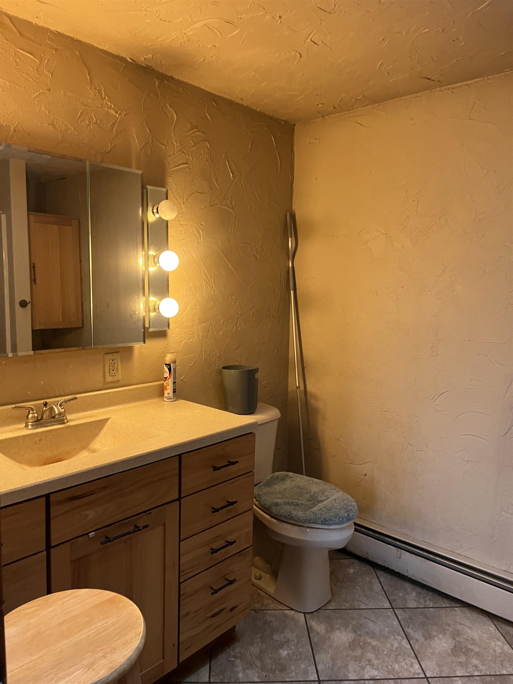 4304 West Lily Creek Road Freeport, IL 61032 - Photo 27 of 43 a bathroom with a toilet a sink and mirror
