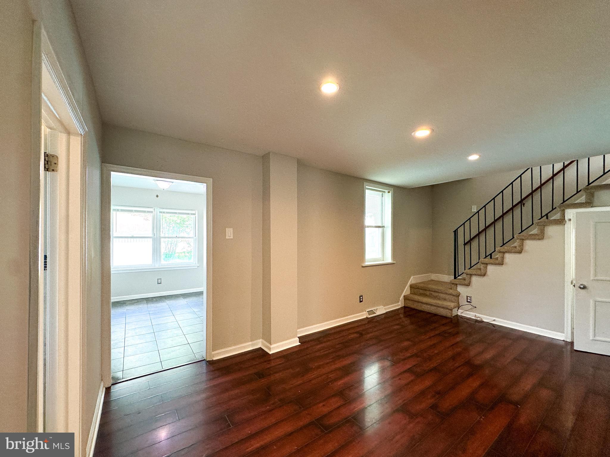 2191 Dunks Ferry Road Bensalem, PA 19020 - Photo 11 of 33 a view of empty room with wooden floor and fan