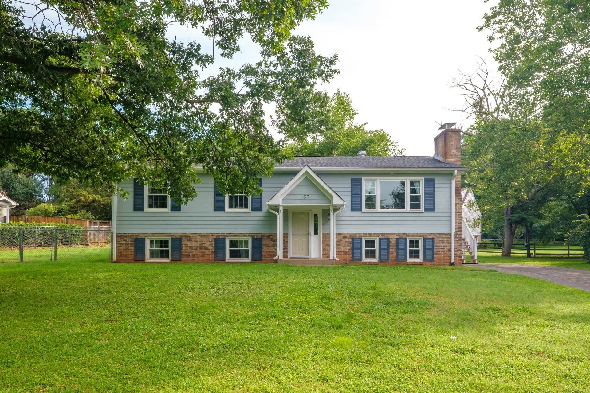 50 Valley Road Ruckersville, VA 22968 - Photo 32 of 39 a front view of house with yard and green space