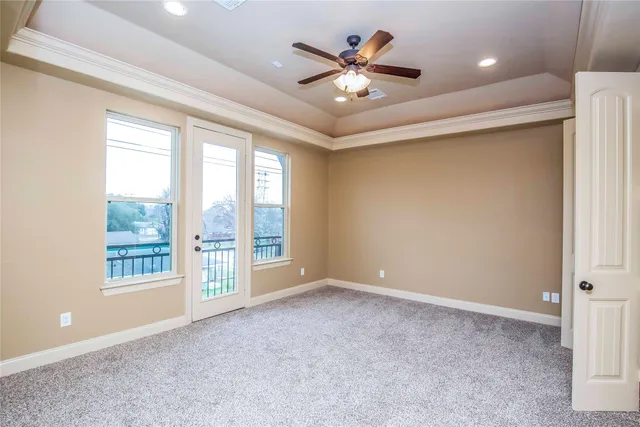 a close view of closet