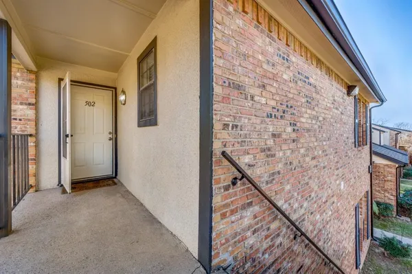 a view of a front door