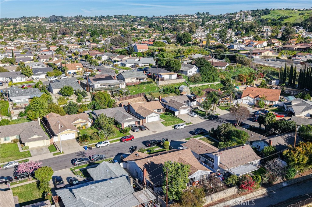 2270 Raleo Avenue Rowland Heights, CA 91748 - Photo 36 of 36 an aerial view of residential houses with outdoor space