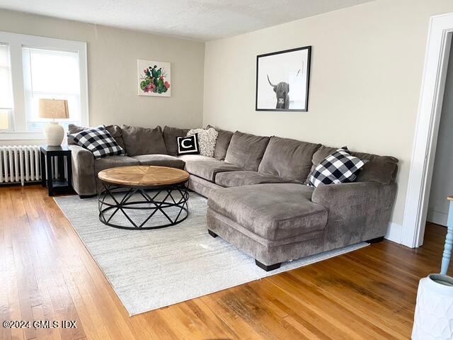 37 High Street, Unit 2 Greenwich, CT 06830 - Photo 5 of 23 a living room with furniture and a wooden floor