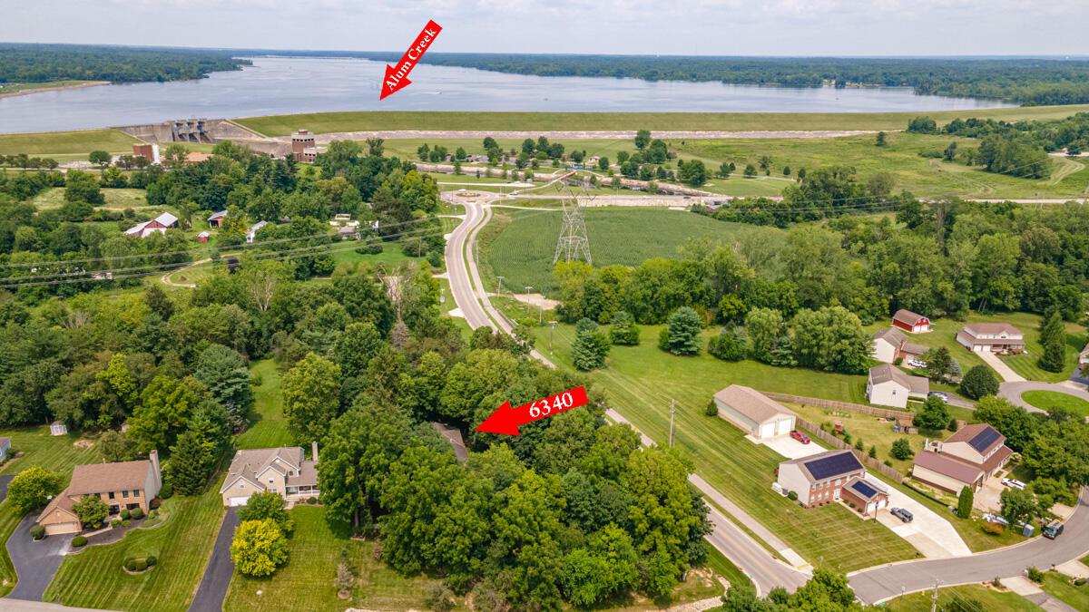 6340 Bale Kenyon Road Lewis Center, OH 43035 - Photo 3 of 41 Aerial view very short distance to Alum Creek and all amenities