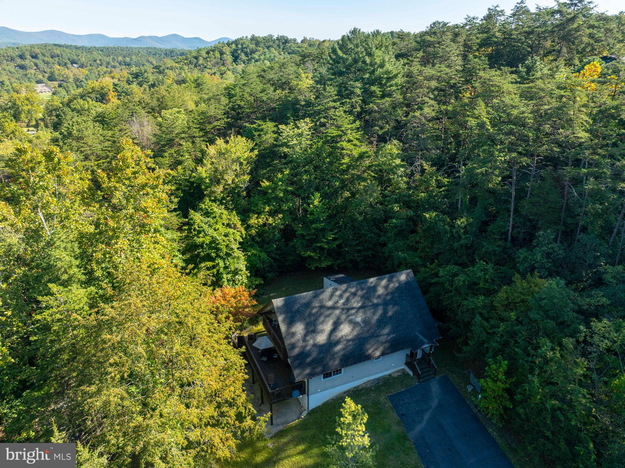 125 Fritzel Way Basye, VA 22842 - Photo 12 of 72 an aerial view of a house with a yard basket ball court and outdoor seating