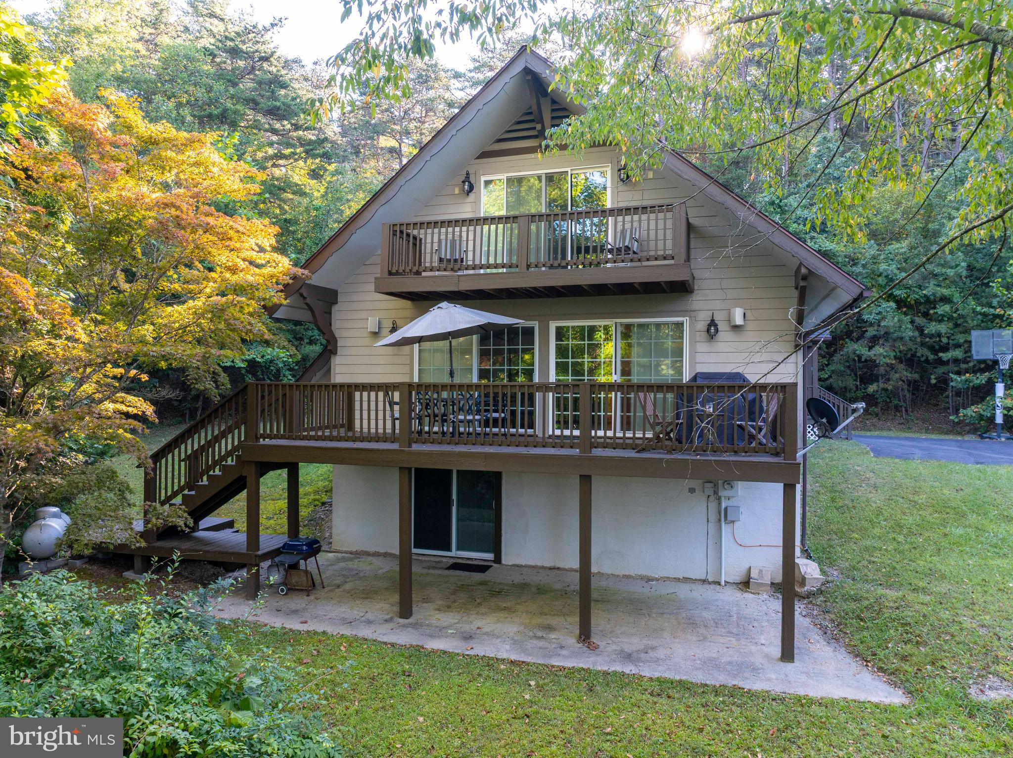 125 Fritzel Way Basye, VA 22842 - Photo 3 of 72 a view of a house with a yard and sitting area
