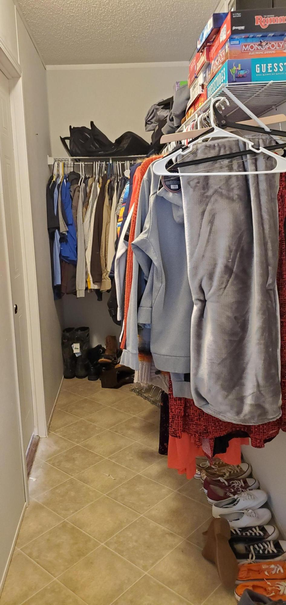 160 Northridge Road Hardy, VA 24101 - Photo 14 of 42 a view of walk in closet with clothes and shoes