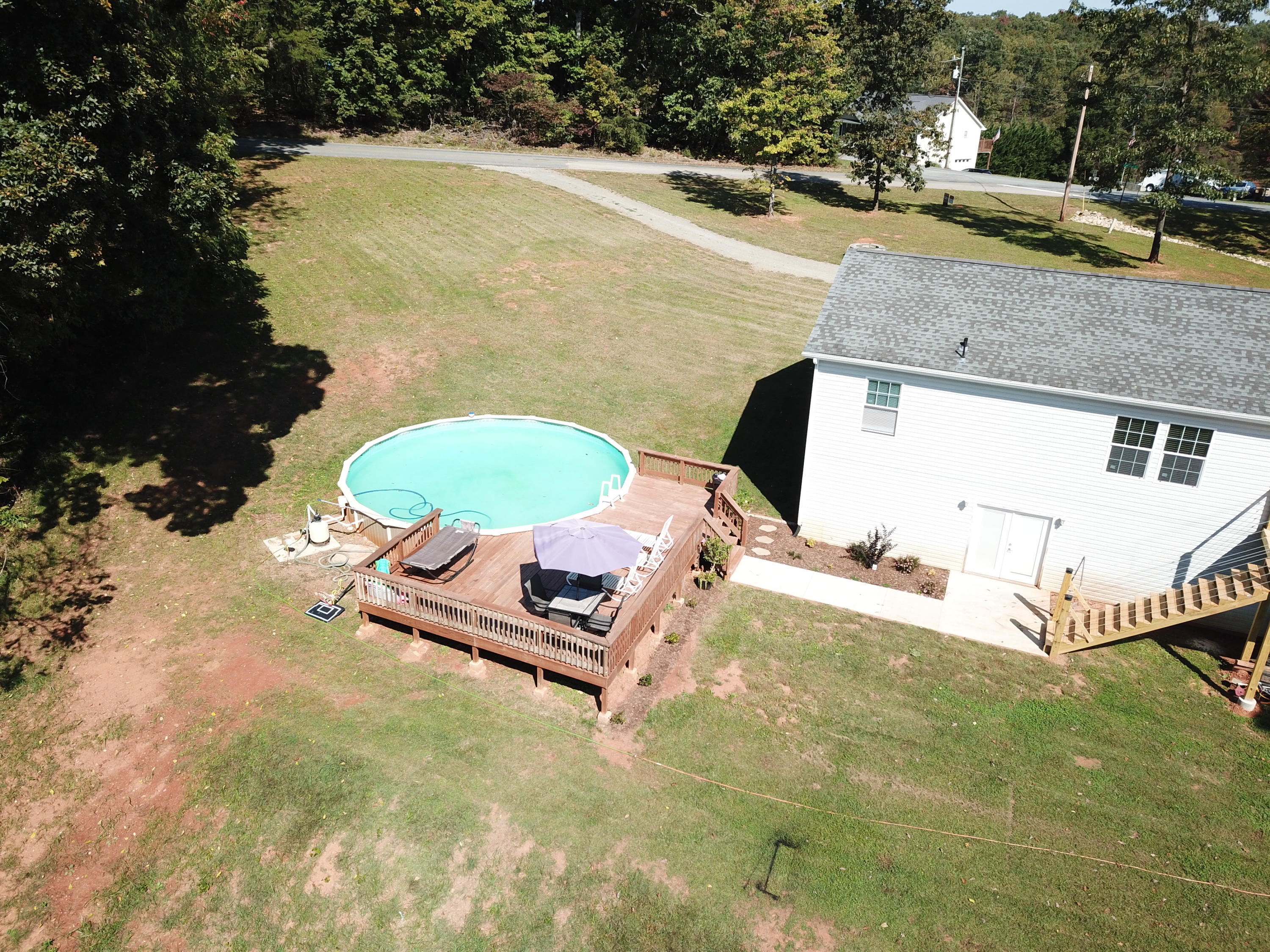 160 Northridge Road Hardy, VA 24101 - Photo 41 of 42 a view of a pool with a yard