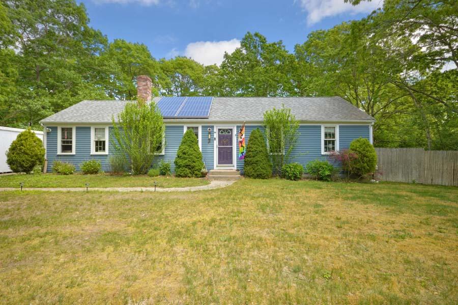 10 Meredith Road Forestdale, MA 02644 - Photo 1 of 29 front view of a house with a big yard