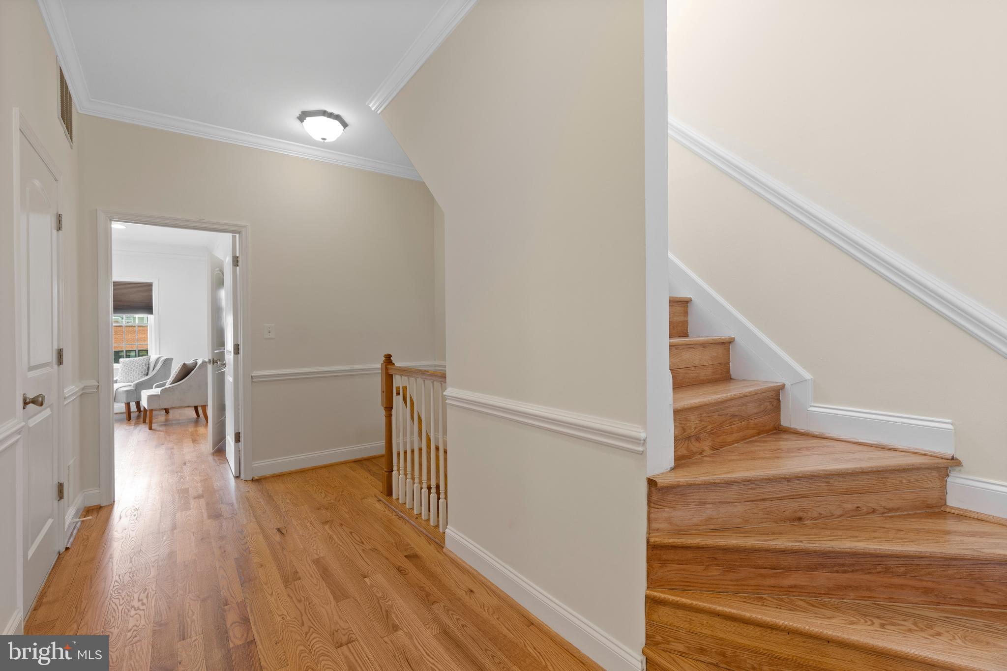 1125 Race Street Baltimore, MD 21230 - Photo 32 of 43 a view of entryway and hall with wooden floor