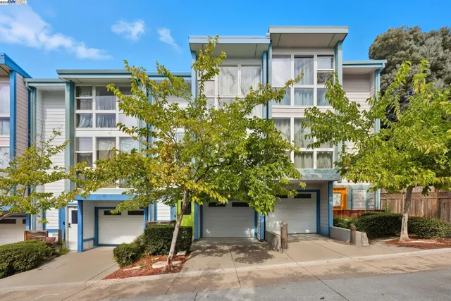 a front view of a building