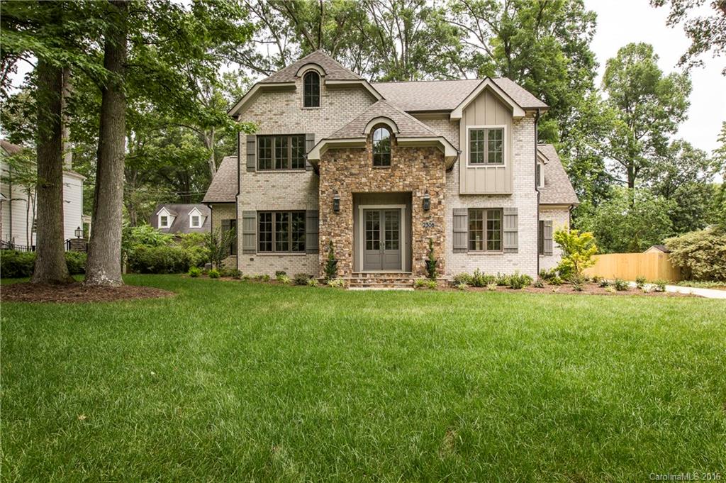 2308 Vernon Drive Charlotte, NC 28211 - Photo 2 of 24 a front view of a house with a garden