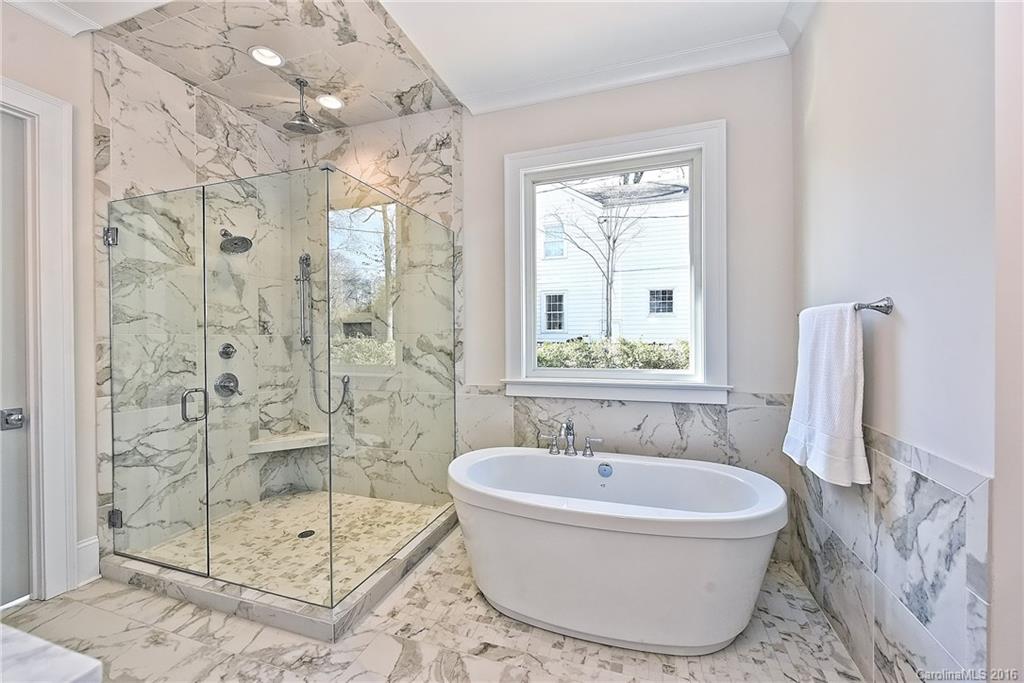 2308 Vernon Drive Charlotte, NC 28211 - Photo 12 of 24 a bathroom with a bathtub and shower