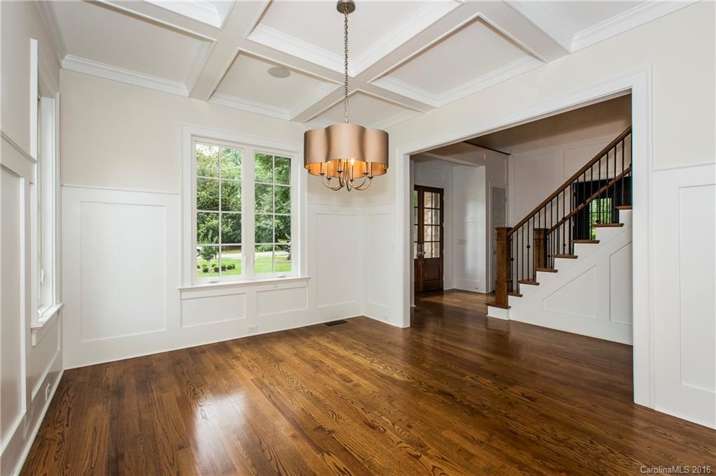 2308 Vernon Drive Charlotte, NC 28211 - Photo 3 of 24 wooden floor in an empty room with a window