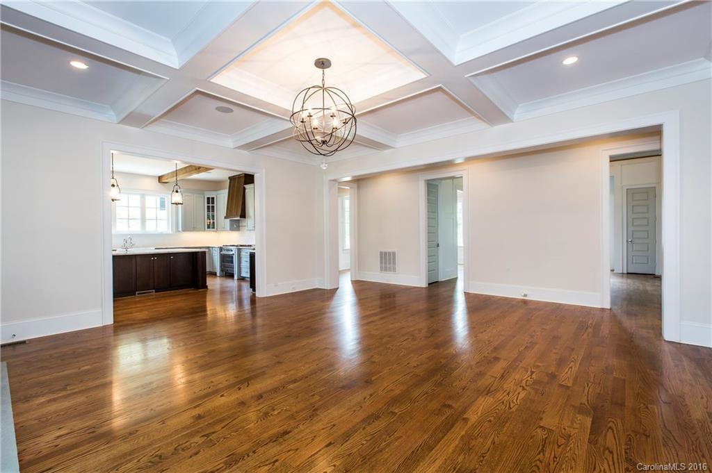 2308 Vernon Drive Charlotte, NC 28211 - Photo 10 of 24 a view of a room with wooden floor and large windows