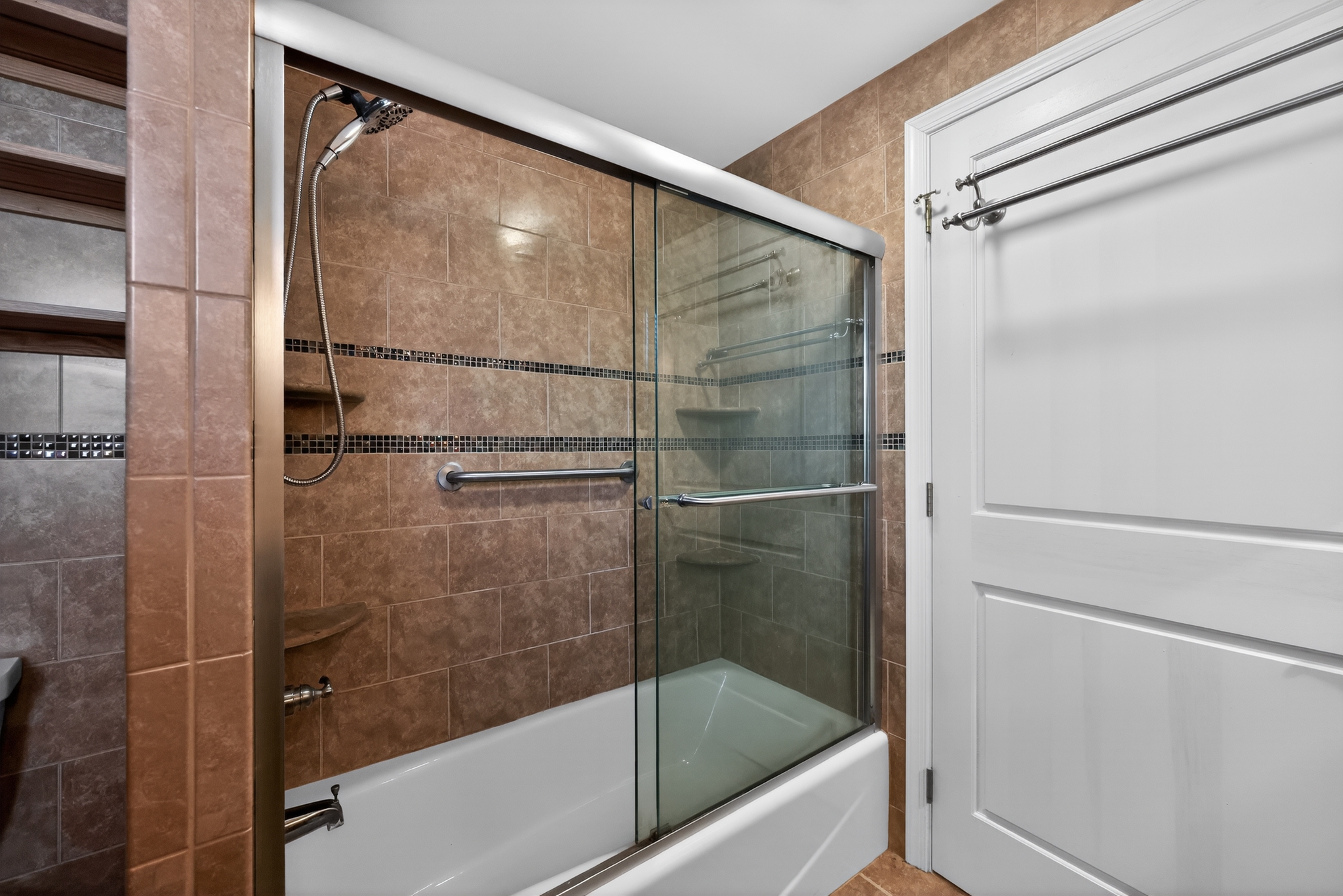 36 Decatur Road Havertown, PA 19083 - Photo 26 of 35 a bathroom with a glass shower door