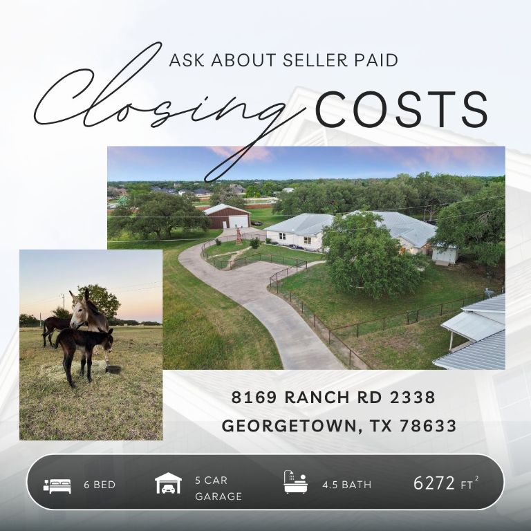 Ask about seller paid closing costs for interest rate buydown and pre-paids!