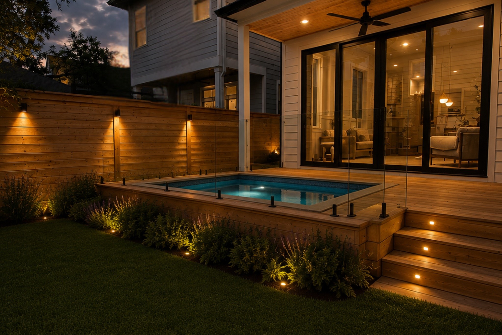 1023 Euclid Street Houston, TX 77009 - Photo 39 of 50 Rendering for pool and deck expansion.