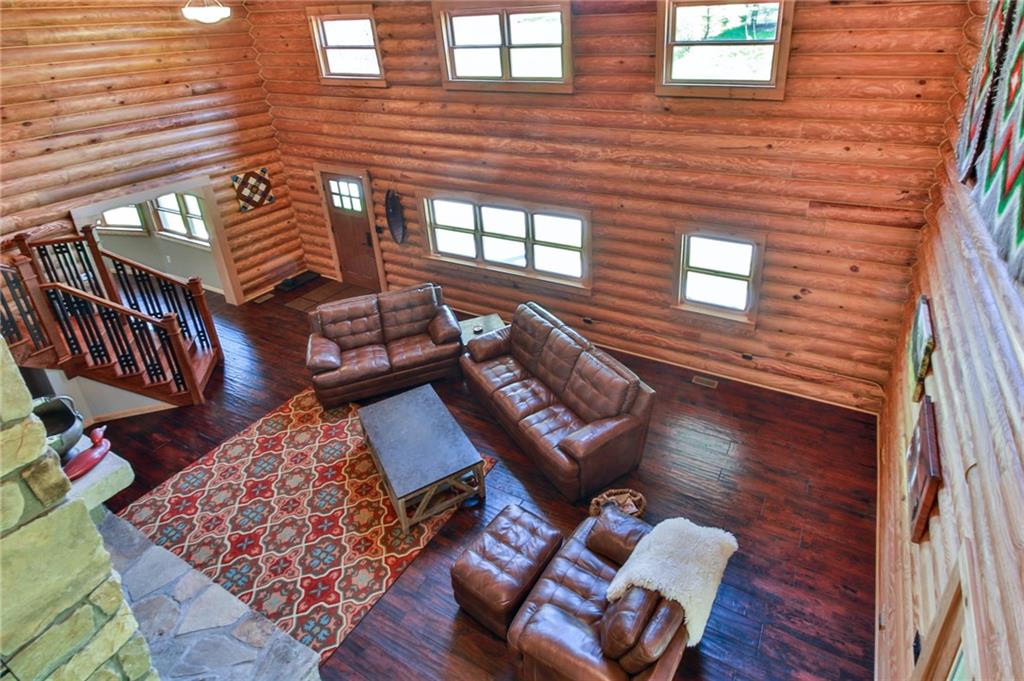 375 Midway Drive McKees Rocks, PA 15136 - Photo 6 of 25 The two story living room opens to the loft.