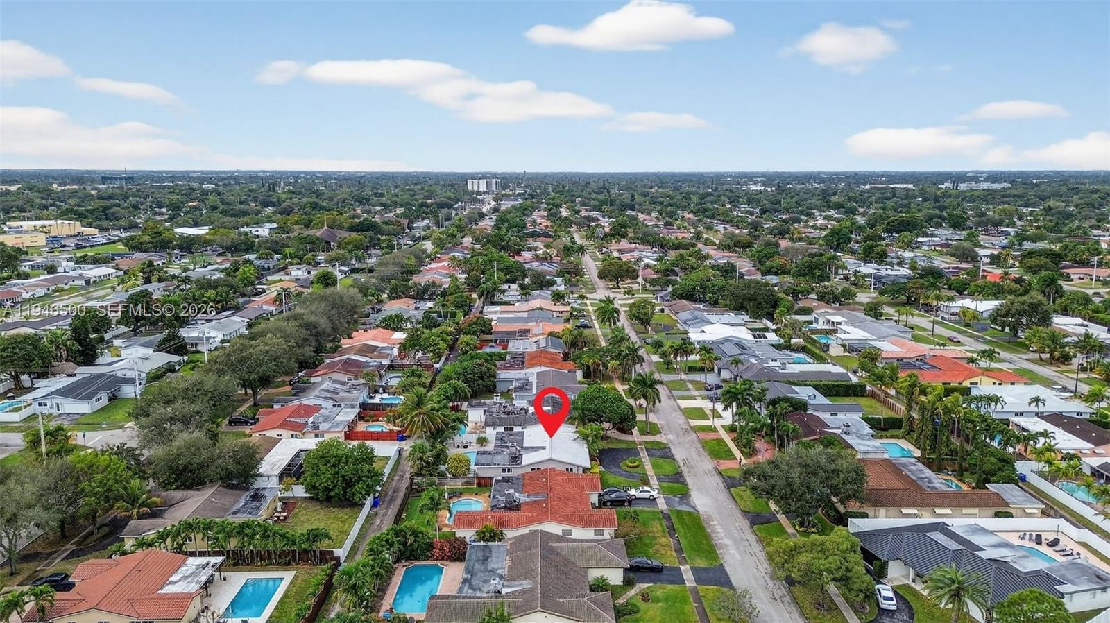 4710 Grant Street Hollywood, FL 33021 - Photo 52 of 56 an aerial view of residential houses with outdoor space