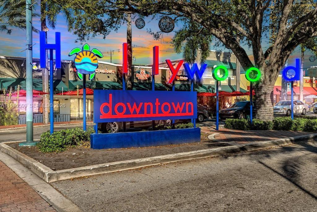 4710 Grant Street Hollywood, FL 33021 - Photo 55 of 56 a sign that is on the side of a street