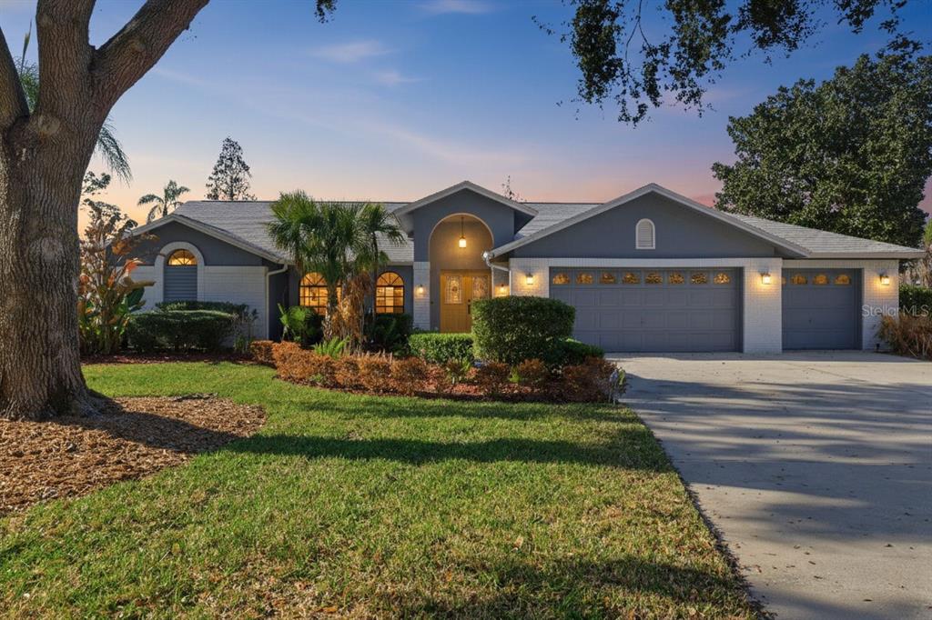 3916 Cedar Cay Circle Valrico, FL 33596 - Photo 1 of 1 a front view of a house with a yard
