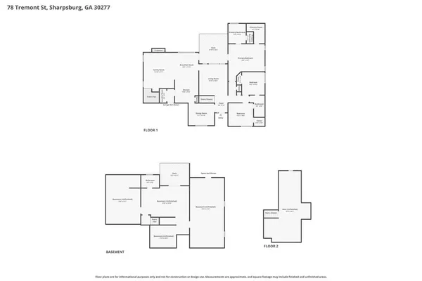 $424,900 | 78 Tremont Street, Sharpsburg, GA 30277