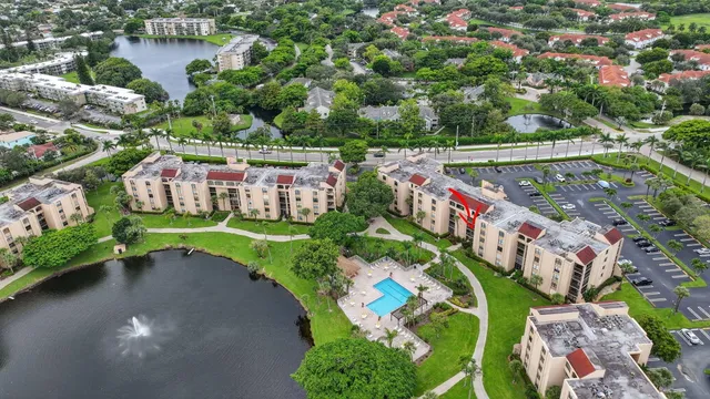a view of a balcony with wooden fence