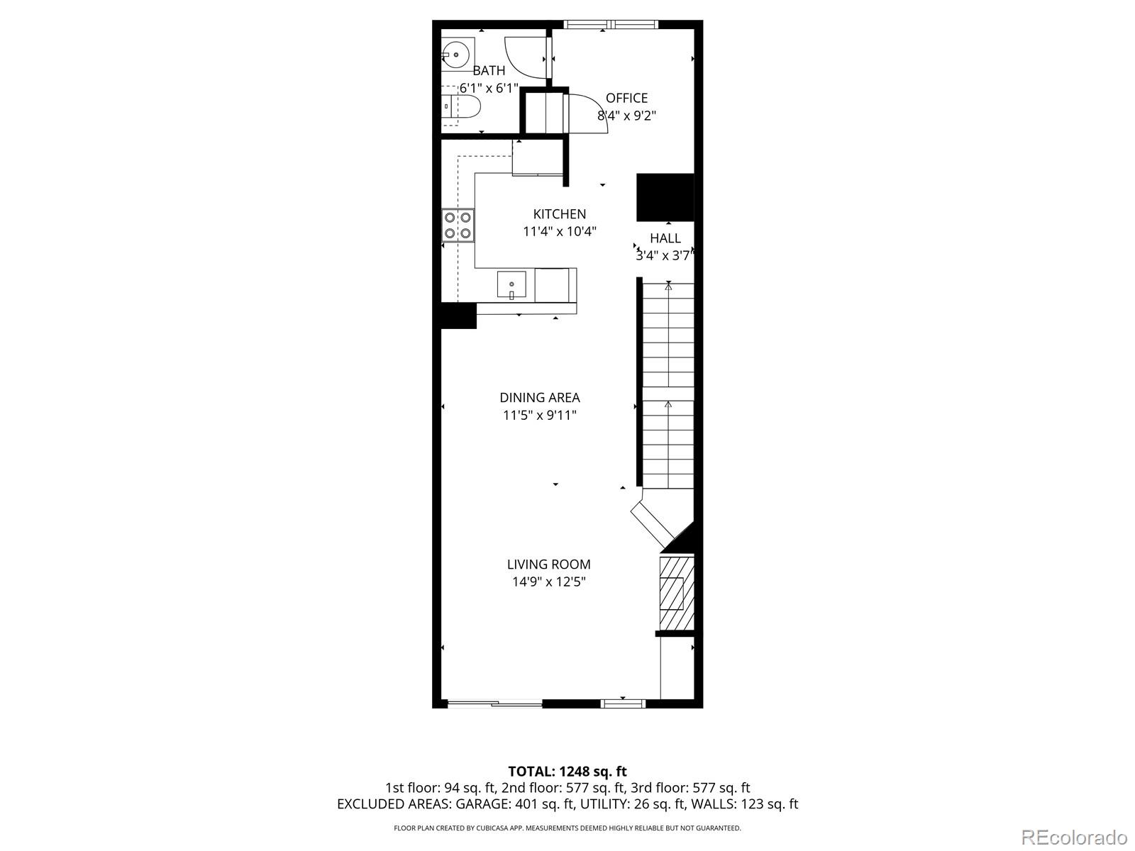 5392 Allison Street Arvada, CO 80002 - Photo 45 of 47 a picture of a floor plan