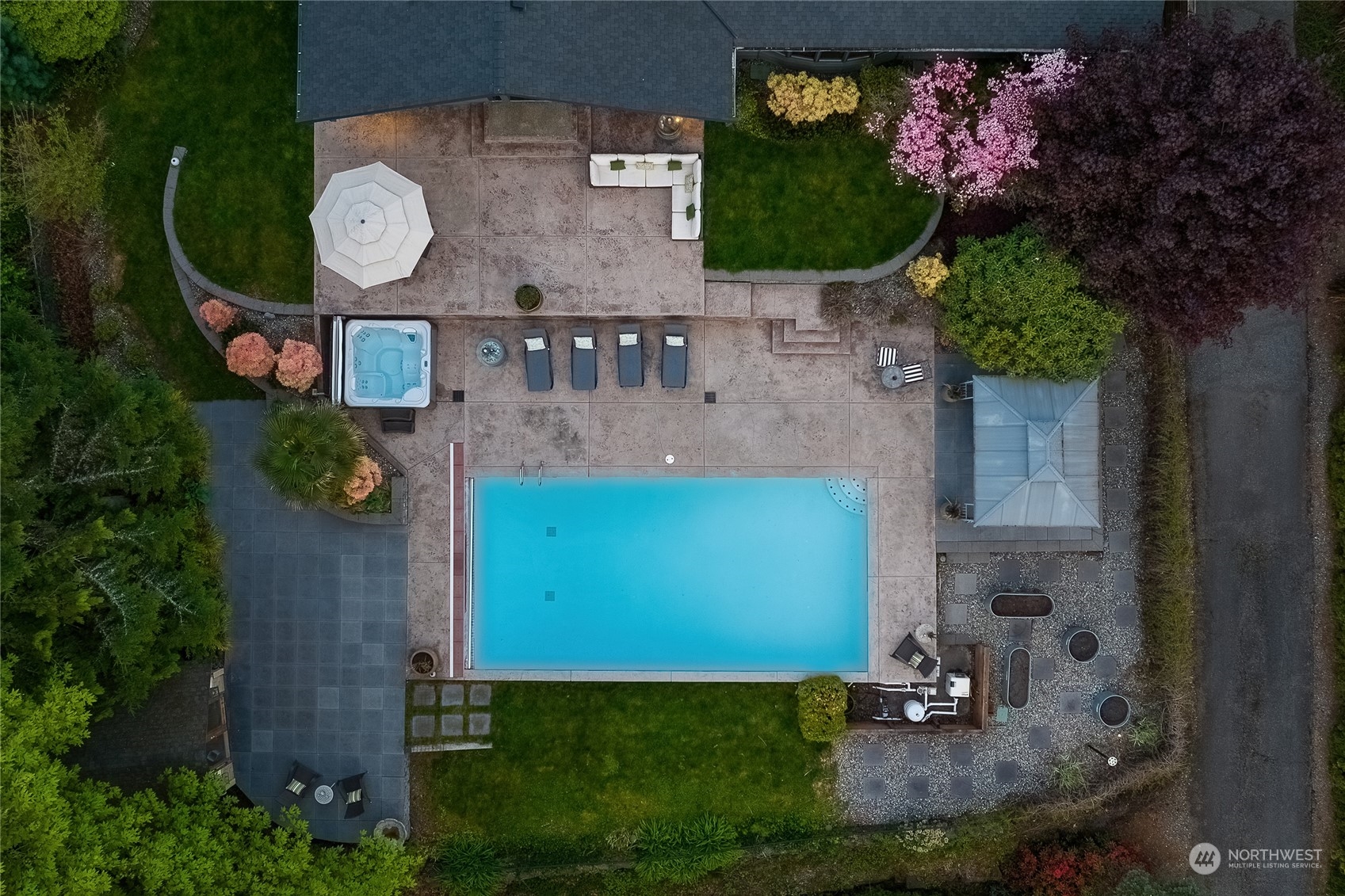 1818 Vernon Road Lake Stevens, WA 98258 - Photo 2 of 39 an aerial view of a house