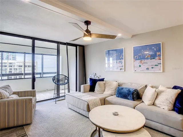 a view of a hallway with washer and dryer