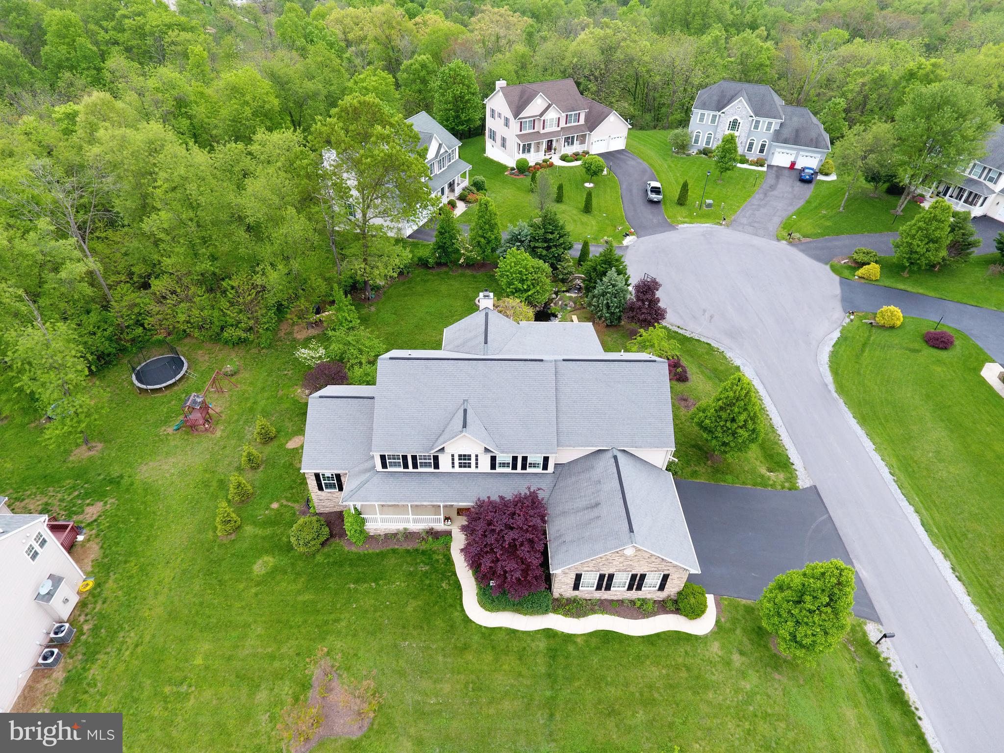 615 Rivanna Run Falling Waters, WV 25419 - Photo 43 of 46 Aerial view from High