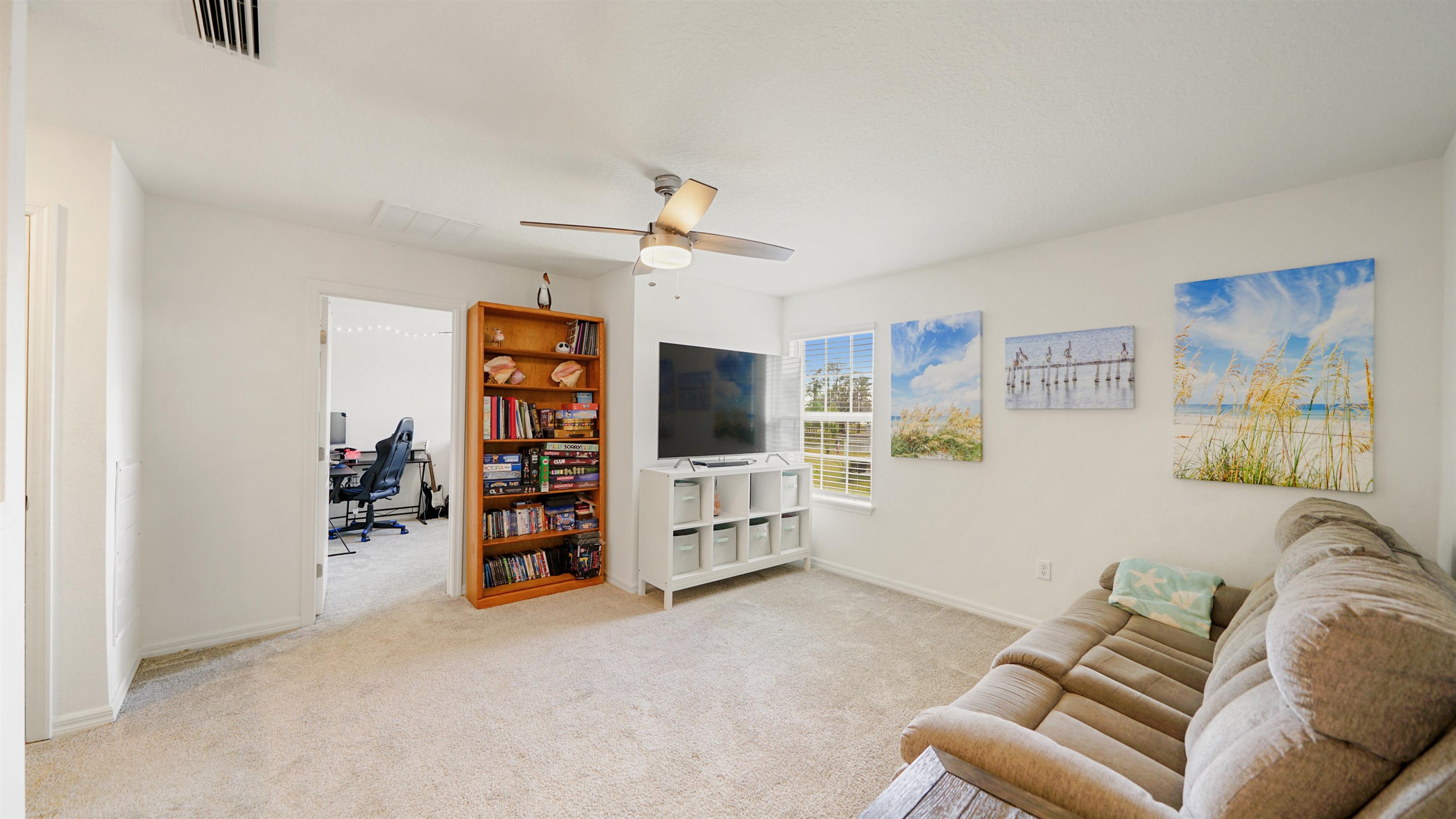 314 Red Barn Road St. Augustine, FL 32092 - Photo 18 of 45 a living room with furniture and view of kitchen