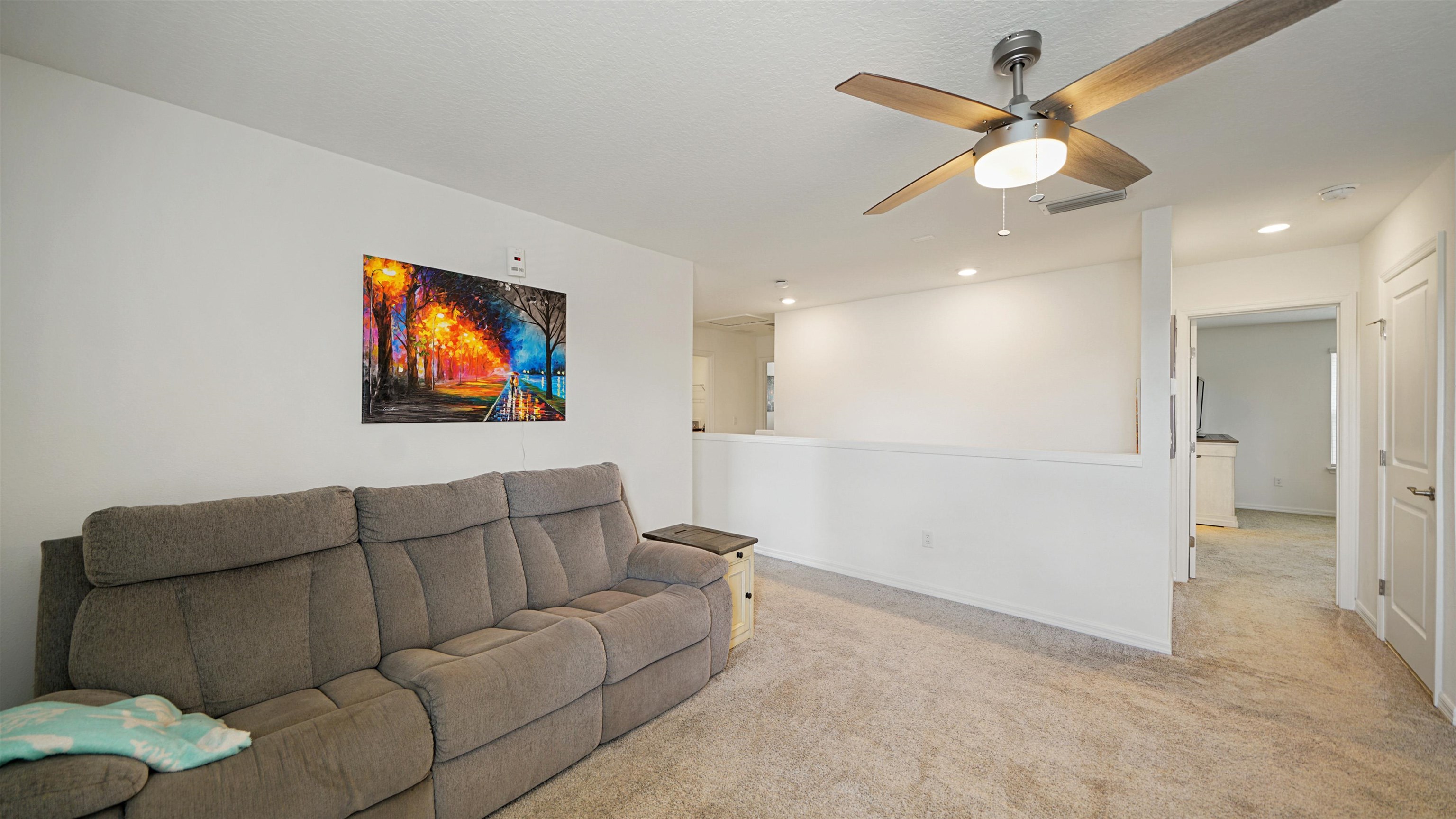 314 Red Barn Road St. Augustine, FL 32092 - Photo 20 of 45 a living room with furniture and a flat screen tv
