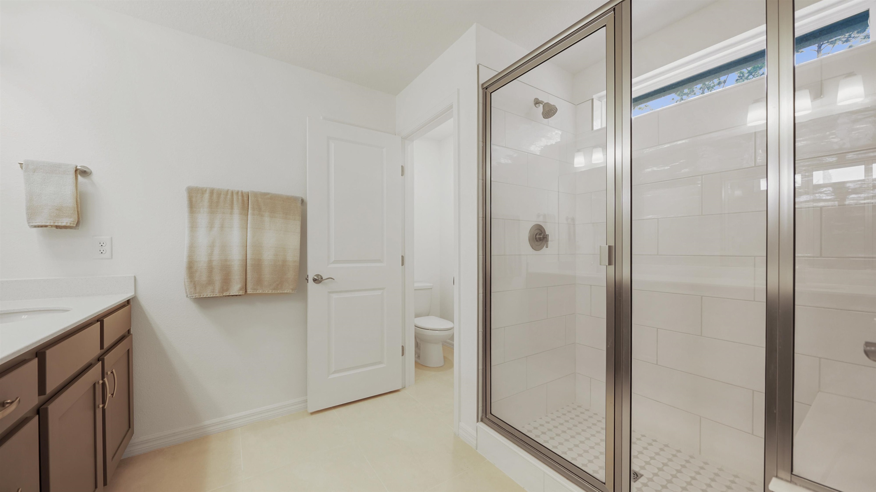 314 Red Barn Road St. Augustine, FL 32092 - Photo 24 of 45 a bathroom with a shower and a sink