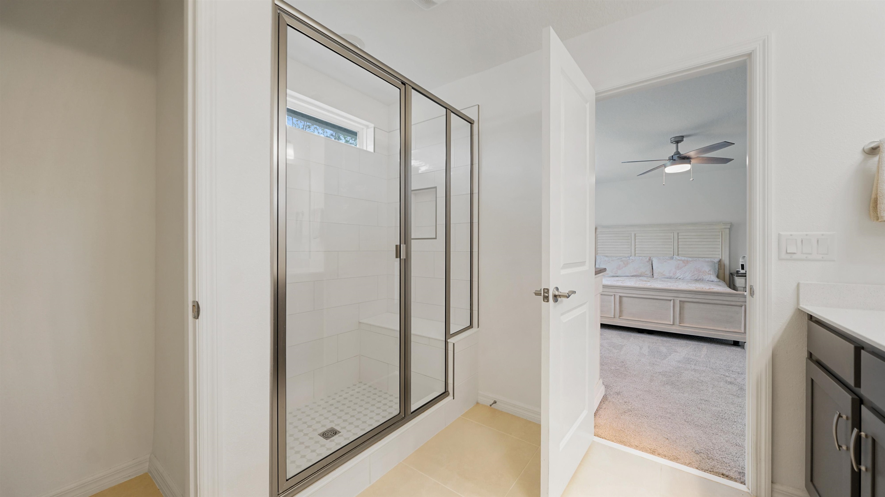 314 Red Barn Road St. Augustine, FL 32092 - Photo 25 of 45 a bathroom with a tub shower and sink