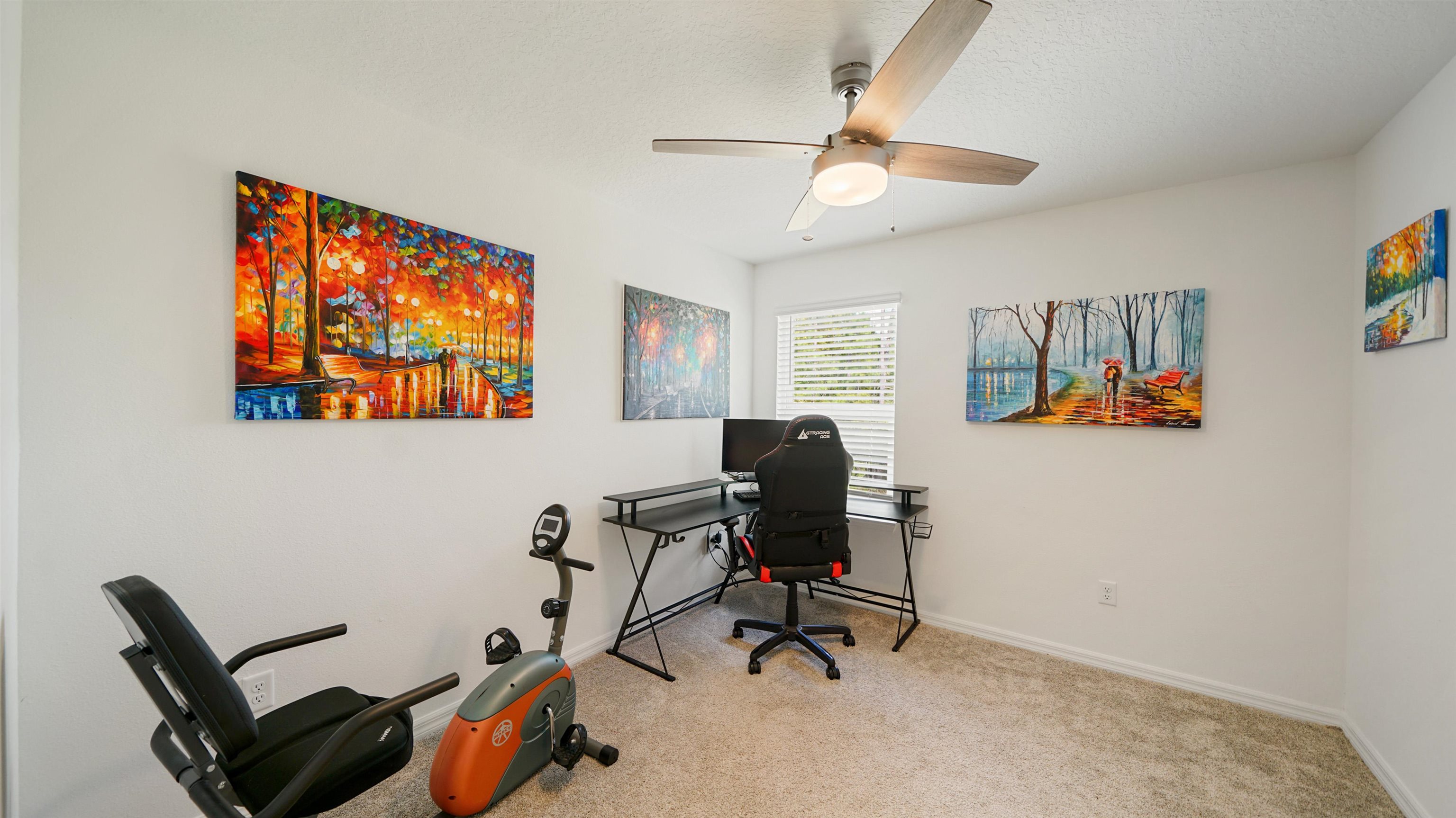 314 Red Barn Road St. Augustine, FL 32092 - Photo 26 of 45 a view of a workspace with furniture and a window